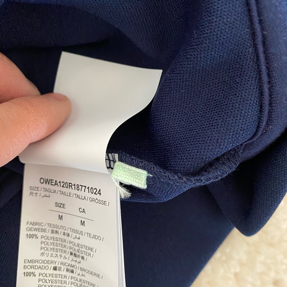 Brand NEW Ladies OFF WHITE jacket.Blue& white with words “Woman” on the back - Picture 5 of 7